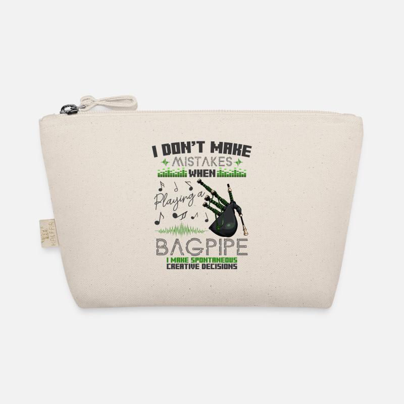 Cool Dudeksack Sackpfeife Lustige Sprüche Geschenk - Bio-Täschchen - Natur
