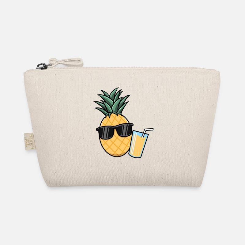 Pineapple summer sunglasses Organic Pouch