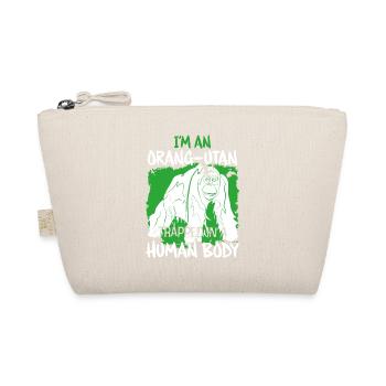 Monkey Orangutan - Organic Pouch - nature - Front