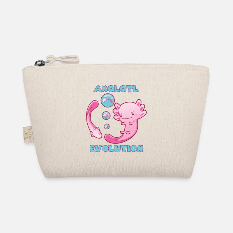 Axolotl Evolution Mexican Walking Fish Produkt Bio-Täschchen