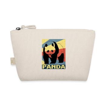 Panda - Bio-Täschchen - Natur - Vorne