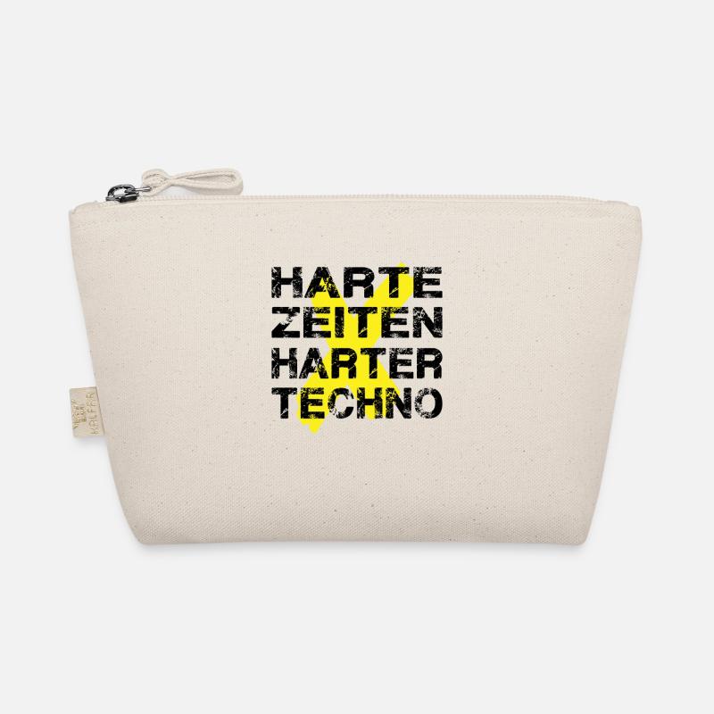 Harte Zeiten Harter Techno Bio-Täschchen
