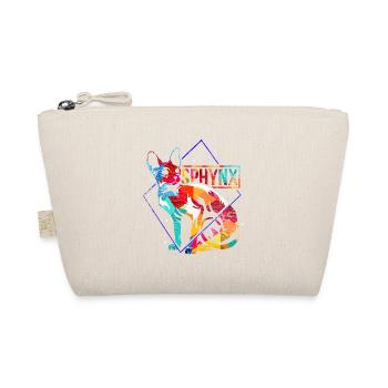 Cadeau de chat Sphynx - Trousse biologique - nature - Devant