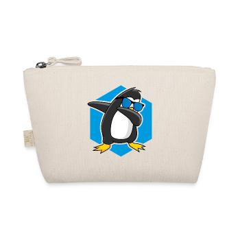 Dabbing Penguin - Organic Pouch - nature - Front