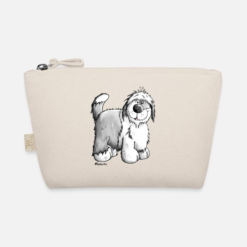 Bobby der Bobtail - Bio-Täschchen - Natur
