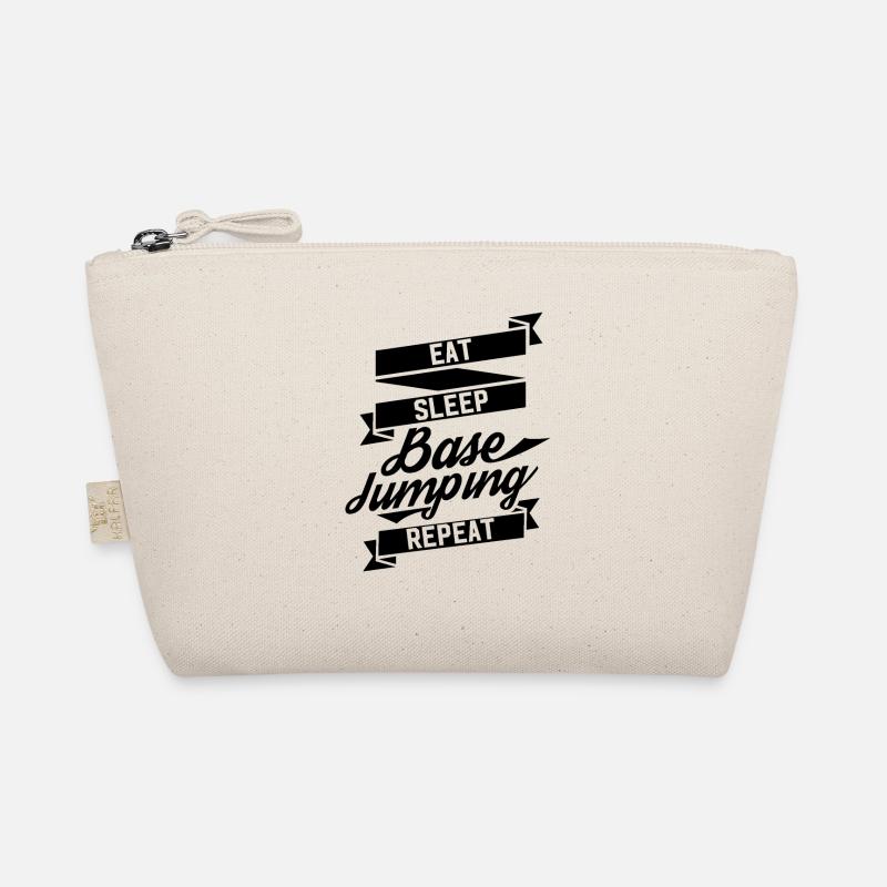 Basejumping Basejumper Parachute Base Jump Jump Organic Pouch