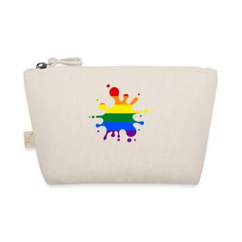 LGBT Rainbow - Organic Pouch - nature - Front