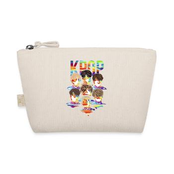 K-pop boyband gift - Organic Pouch - nature - Front