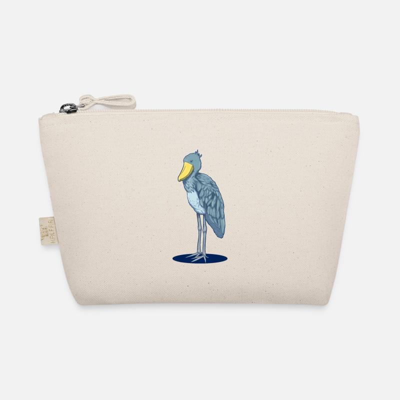 Realistic shoe beak - drawn by hand Organic Pouch
