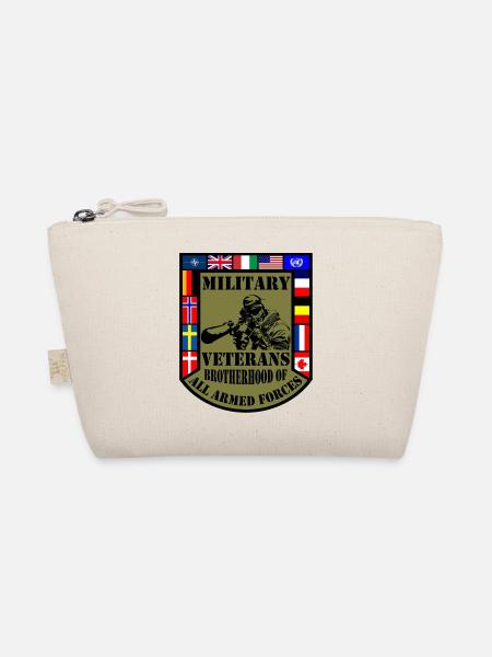 Veteran Brotherhood - Bio-Täschchen - Natur - Vorne