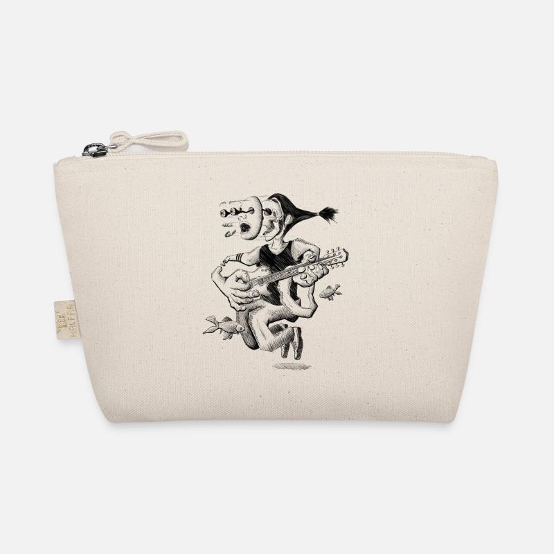 Badass Guitar Player Design Bio-Täschchen