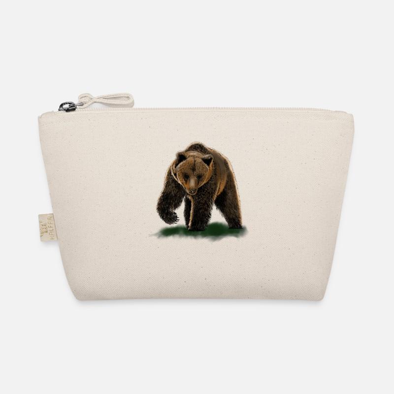 bear - Organic Pouch - nature