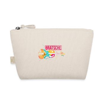 Bratsche Geschenk - Bio-Täschchen - Natur - Vorne