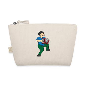 Accordion Accordionist T Shirt Gift Playing - Organic Pouch - nature - Front