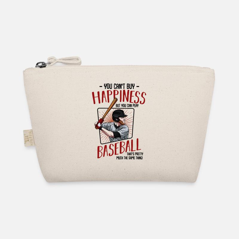 Baseball - Bio-Täschchen - Natur