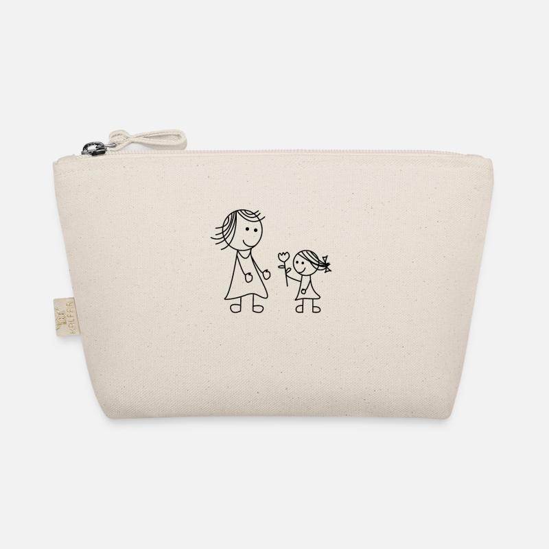 Maman MamanMa mère Fleur Fille Enfant Merci Trousse biologique