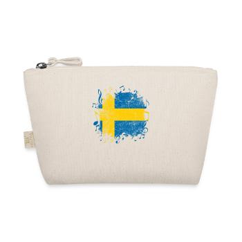Schweden Musik - Bio-Täschchen - Natur - Vorne