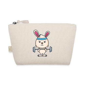 Fitness Bunny - Organic Pouch - nature - Front