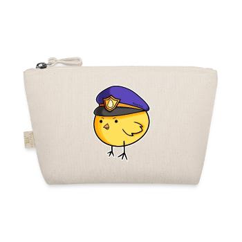Cadeau de poussin enfants gangster sécurité - Trousse biologique - nature - Devant