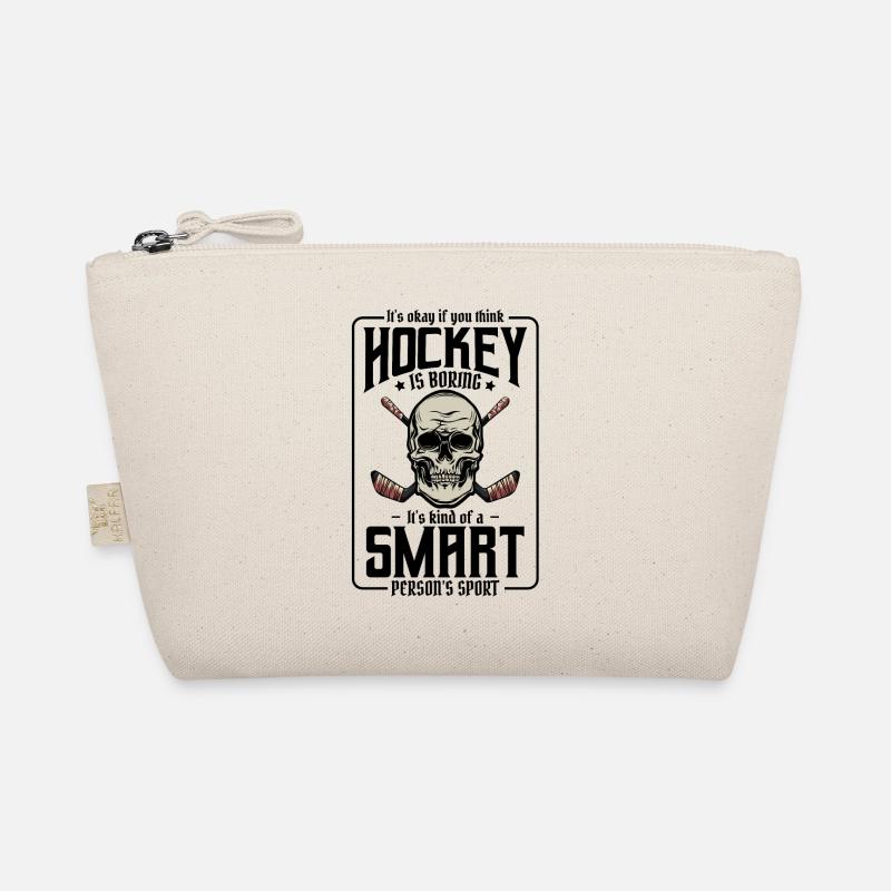 Eishockey - Bio-Täschchen - Natur