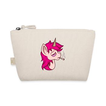 Bekifftes Einhorn - Bio-Täschchen - Natur - Vorne