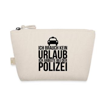Polizist - Bio-Täschchen - Natur - Vorne