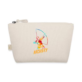 Archery gift - Organic Pouch - nature - Front
