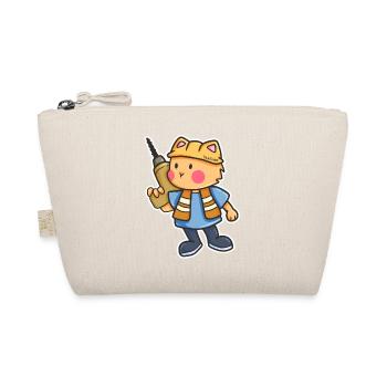 Cadeau pour enfants casque de chantier de perceuse pour chat - Trousse biologique - nature - Devant