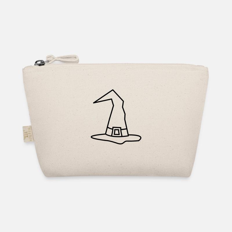 Halloween Hexenhut Witches Hat - Bio-Täschchen - Natur