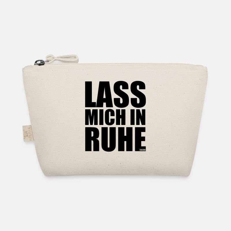 lass mich in Ruhe Spruch Geschenk Bio-Täschchen
