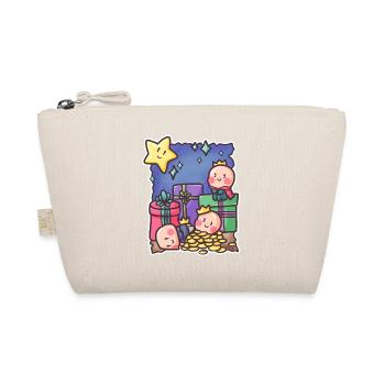 Holy three kings morning land Christmas gift - Organic Pouch - nature - Front