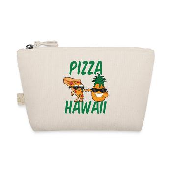 Pizza Hawaii pineapple ham cheese tomato gift - Organic Pouch - nature - Front