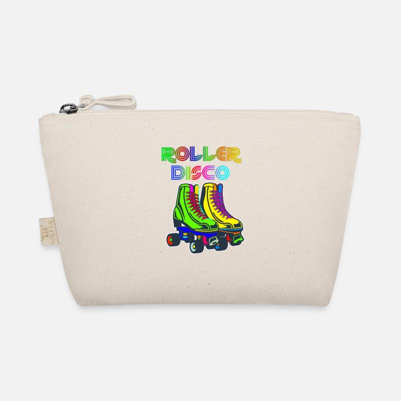 Roller Skates Roller Disco Retro 70s 80s 70s 80s Organic Pouch