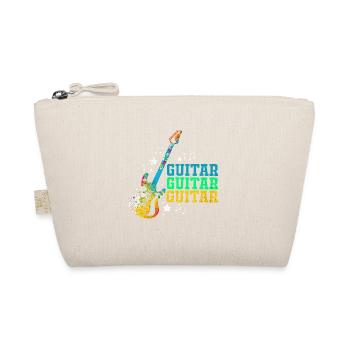 Gitarre - Bio-Täschchen - Natur - Vorne