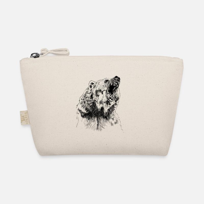 bear - Organic Pouch - nature