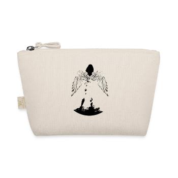 Angel with wings - Organic Pouch - nature - Front