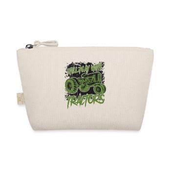 Still Play With Tractors - Organic Pouch - nature - Front