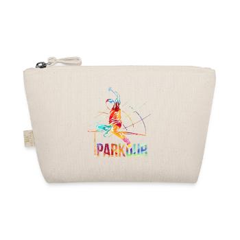 Parkour Gift - Organic Pouch - nature - Front