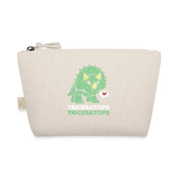Triceratops - Organic Pouch - nature - Front