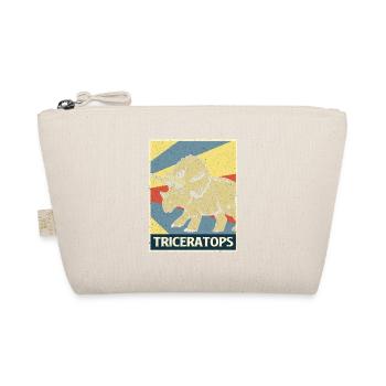 Triceratops - Organic Pouch - nature - Front