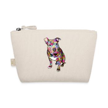 Pitbull Hippie - Organic Pouch - nature - Front