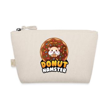 Donut Hamster by moodrush - Bio-Täschchen - Natur - Vorne