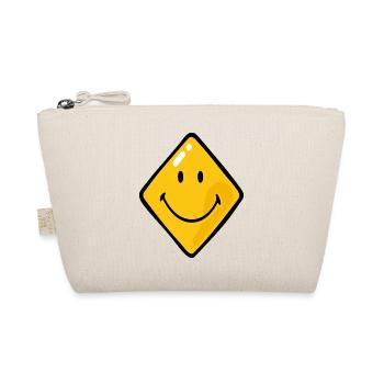 Smiley Diamonds - Bio-Täschchen - Natur - Vorne