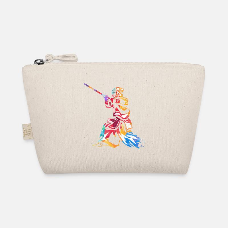 Kendo Geschenk - Bio-Täschchen - Natur