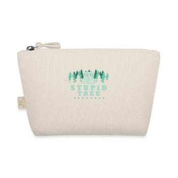 Disc Golf Stupid Tree Gift for Frisbee Golf - Organic Pouch - nature - Front