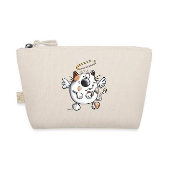 Angel Cat - Organic Pouch - nature - Front