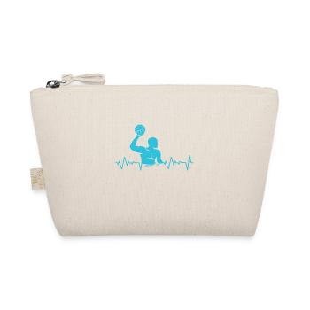 Water Polo Team Player Swimming Water Sports - Organic Pouch - nature - Front