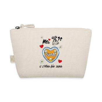 Mei Dirndl Is Z Kloa Pour Zwoa Wiesn - Trousse biologique - nature - Devant