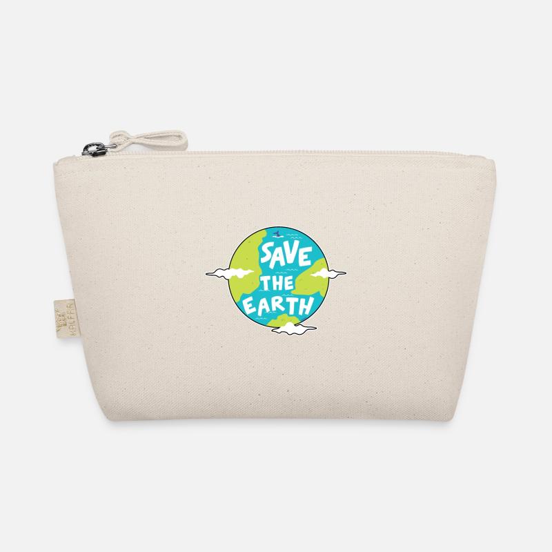 Climate Change Save The Earth Environmental Protection Gift Organic Pouch