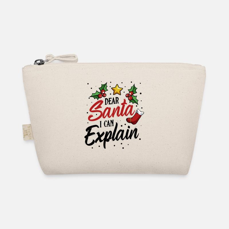 Weihnachtsmann Bio-Täschchen